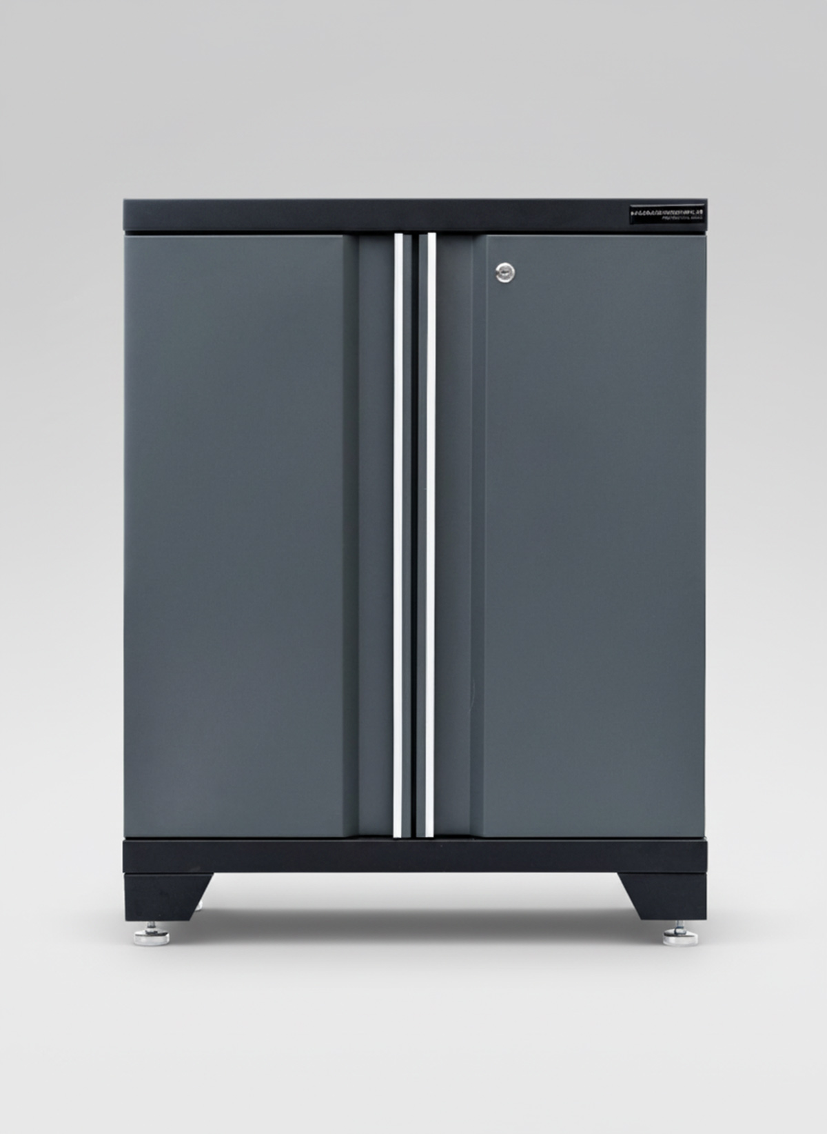 Förvaringsskåp med dörrar - Grå, PRO - Bild 3