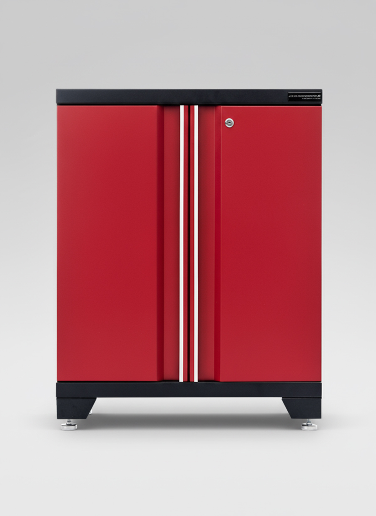 Förvaringsskåp med dörrar - Röd, PRO - Bild 3