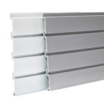 Väggpanel vit 244x30x1,7cm