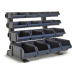 Bordstativ Raaco med 16st lådor / backar