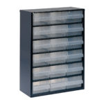 Sortimentskåp RAACO 30x42cm 18 lådor