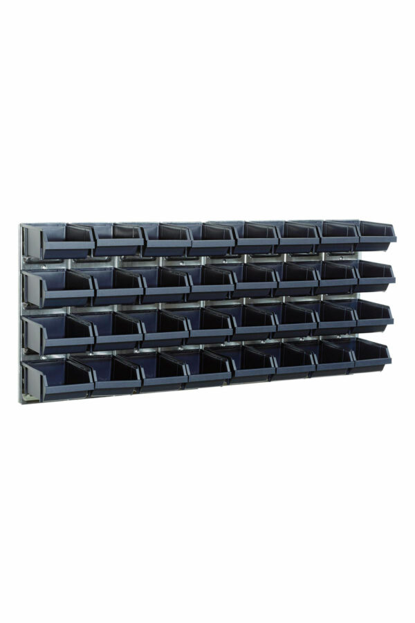 Väggpanel Raaco med 32st lådor / backar