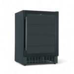 Ölkyl / Dryckeskyl 3 hyllor 135L svart, PRO