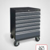 Verktygsvagn med 6 lådor Anti-Tilt Protection - Grå, PRO