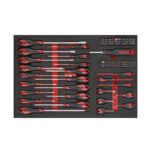 Verktygssats 122 delars Skruvmejsel/bits sats Teng Tools TTEMD122N