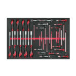 Verktygssats 23 delars Hylsskruvmejsel / T-handtag Teng Tools TTEX23N