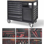 Verktygsvagn / arbetsstation 12 lådor + 275 delar verktyg