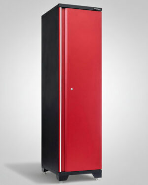 Förvaringsskåp högskåp 1 dörr – Röd, PRO