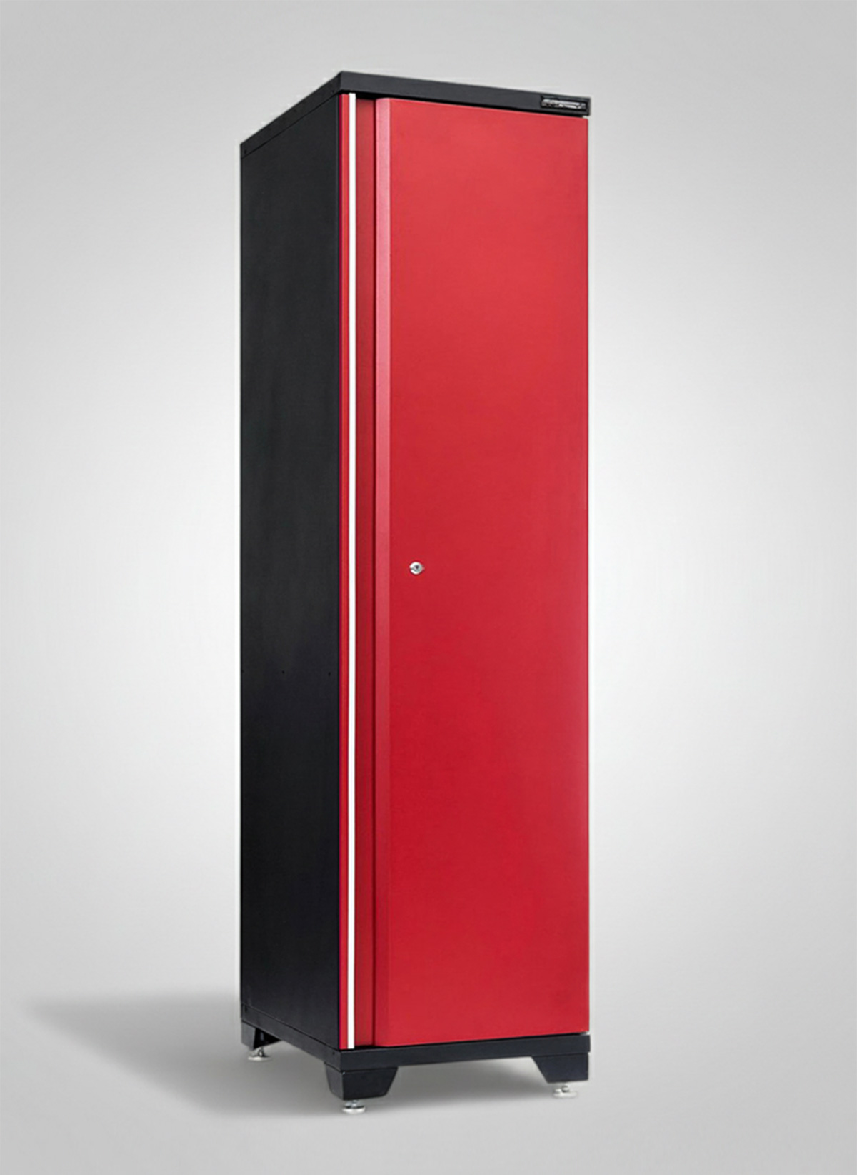 Förvaringsskåp högskåp 1 dörr – Röd, PRO