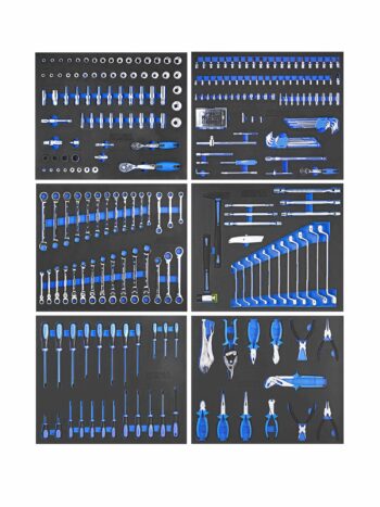 Verktygssats PRO 312 delar Nisma tools