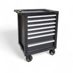 Verktygsvagn med 7 lådor - Svart Nisma tools
