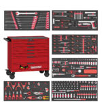 Verktygsvagn 7 lådor 309 delar verktyg TengTools TKW37R309FC