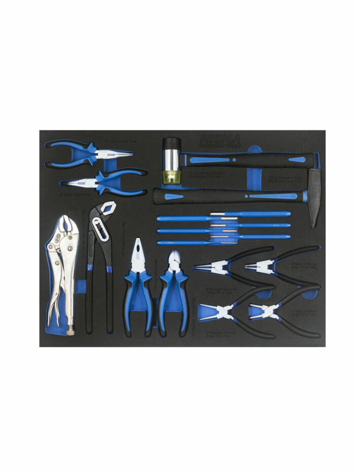 Verktygssats hammare / tänger 18 delar Nisma tools