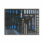 Verktygssats hylsnycklar / mejselsats 80 delar Nisma tools