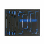 Verktygssats skruvmejslar t-nycklar 17 delar Nisma tools