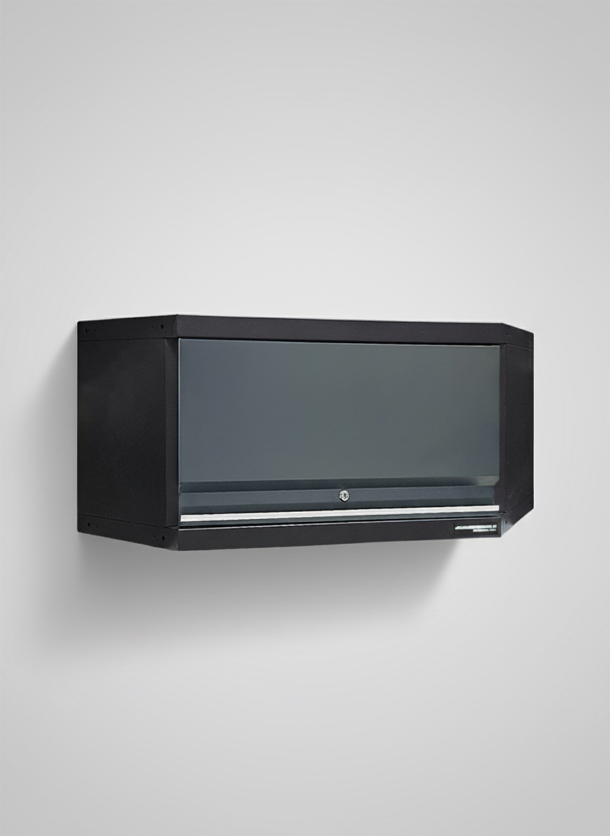 Väggskåp med 1 dörr hörn – Grå, PRO